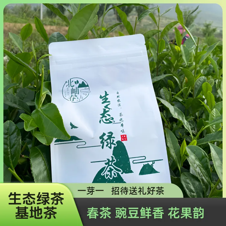 北岫春2025年新茶5月底基地绿茶豌豆香正宗日照绿茶五莲生态绿茶