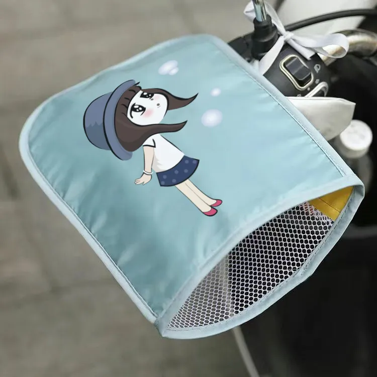 电动车防晒手套夏季摩托车手把套遮阳防水电动车防晒手套把套