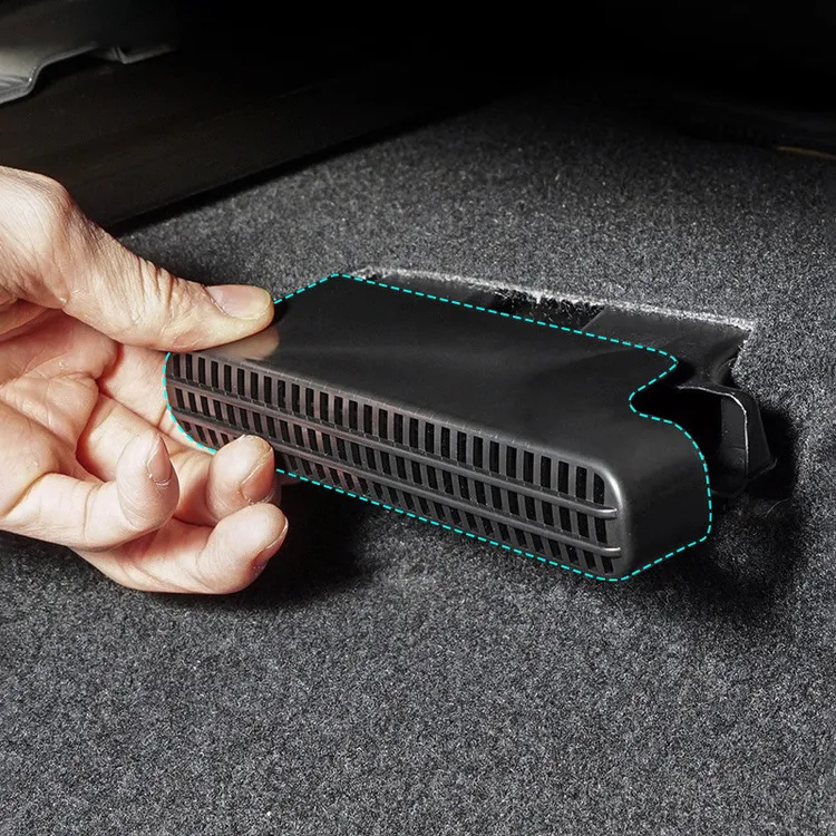 适用于丰田20-25款RAV4荣放/威兰达座椅下空调出风口保护罩改装件
