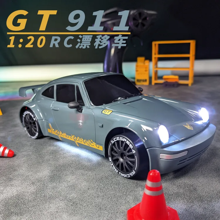 入门级限定黛蓝GT 911比例油门RC遥控车四驱漂移车高速车男孩礼物