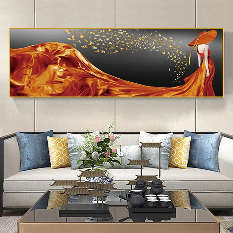 梦幻公主客厅自粘装饰贴画3D壁画防水艺术中号定制设计超大大号