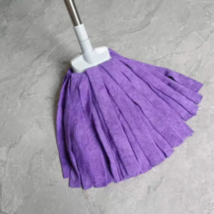 圆头扁头 精编老式毛巾布拖把干湿两用吸水扁头家用拖把