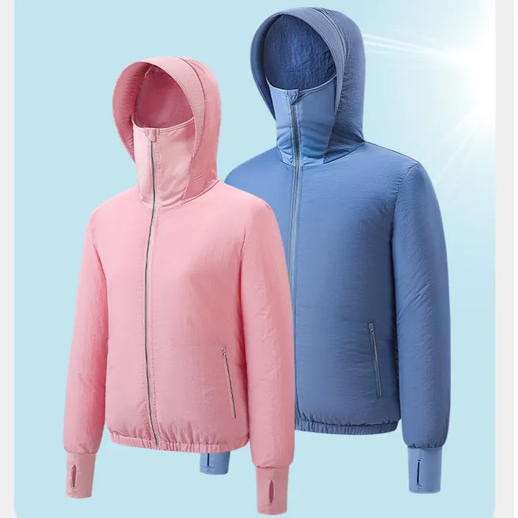 防嗮充电制冷空调服风扇服户外休闲防晒透气降温空调衣服外套晖娥