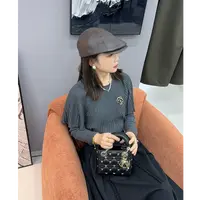 大胡子25年新款纯色标准秋季套头百搭气质羊毛衫88251