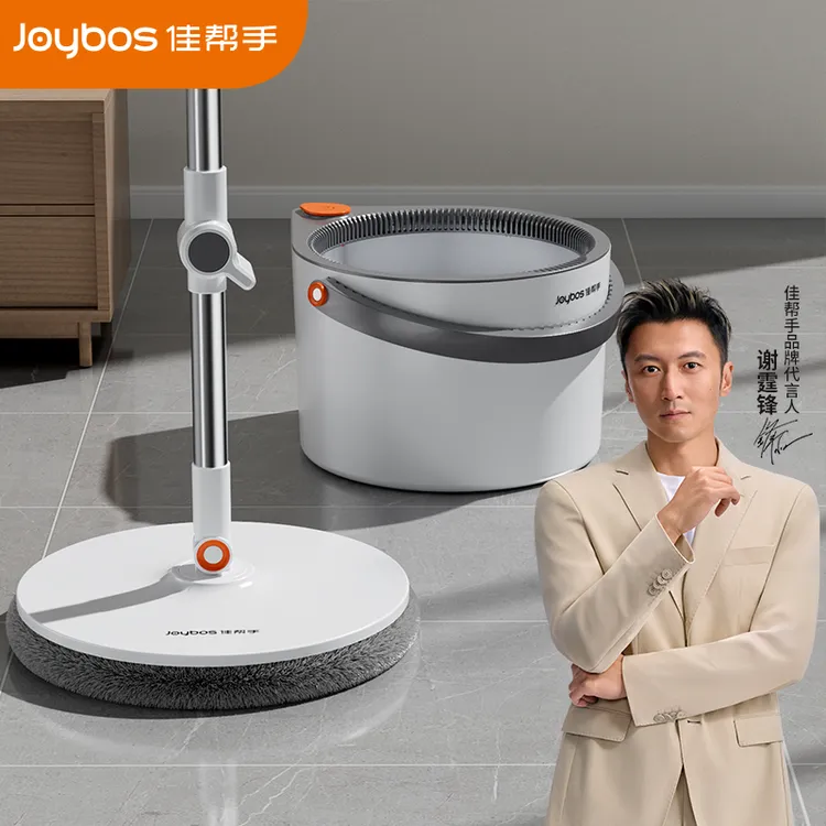 佳帮手旋转拖把新款免手洗懒人神器家用洗脱带桶大号加厚布一拖净