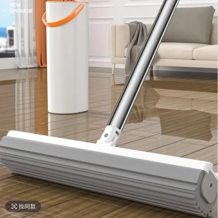 博仕奥海绵拖把带桶套装新款家用一拖净免手洗胶棉拖把拖地神器