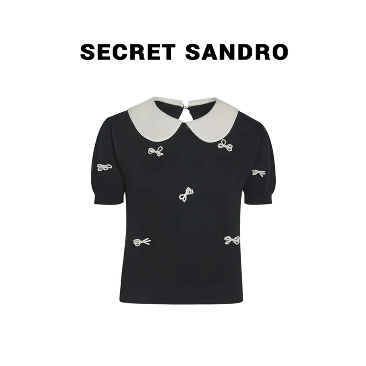【奥莉】Secret Sandro 楚楚 小衫 M55299120C