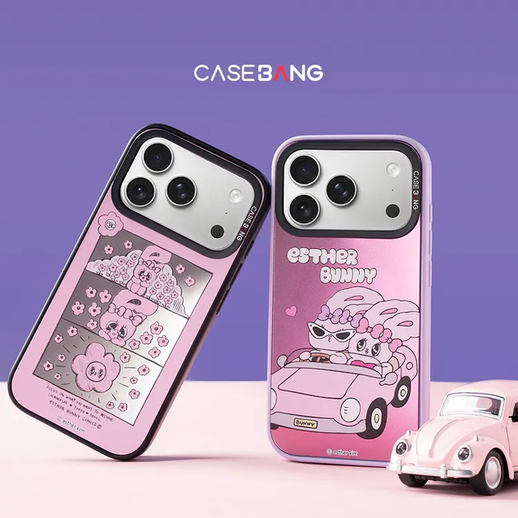 CASEBANG艾丝乐小兔联名[王楚然同款]适用苹果18promax磁吸手机壳