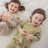 【安哥拉兔绒】婴幼儿内衣套装春秋季蚕丝宝宝秋衣秋裤冬打底保暖