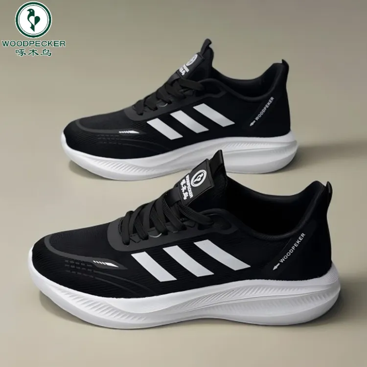 正品啄木鸟夏季新款男鞋上班耐穿防臭男款轻便透气开车舒适男鞋