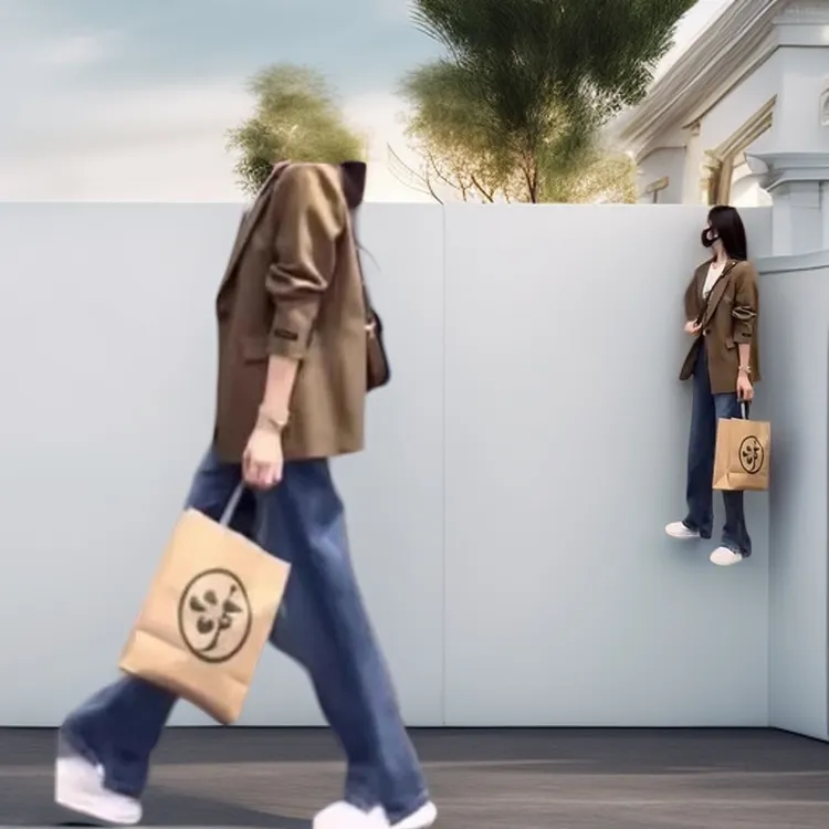 GPTSu2025年新款时尚套装炸街咖色小西装外套上衣两件套早秋装女
