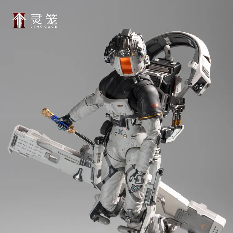 【官方预定】灵笼雨燕号舱外作战服白月魁1/6收藏级可动人偶