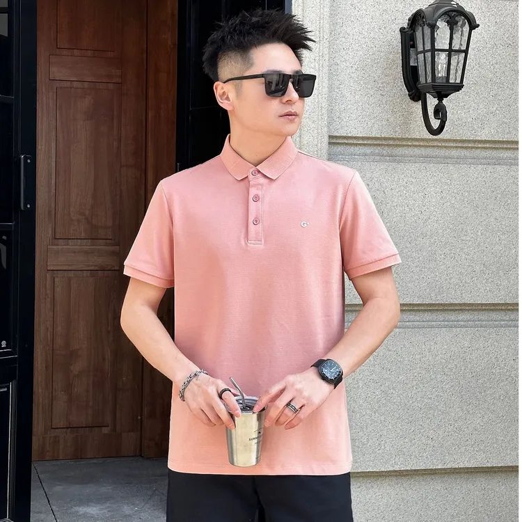 WAG“清凉一夏”凉感POLO衫夏季新款简约弹力翻领百搭半袖T-27501