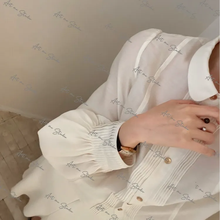 【ART ME】天丝羊毛混纺品质感翻领精致感两色上衣w1974t2