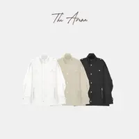 THEARENA“城市猎人”工装风中空纱三色设计师风捏褶外套XY-7670
