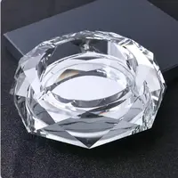 创意水晶烟灰缸轻奢大号高级感