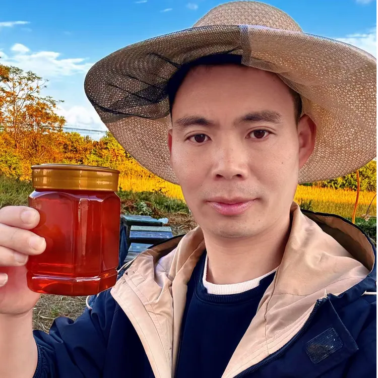 深山五倍子蜜自家蜂场自产自销零添加自然成熟 假一罚十