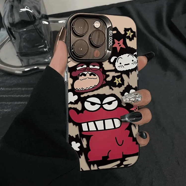 鳄鱼小新适用于华为oppo荣耀vivo小米苹果16手机壳15个性17创意潮