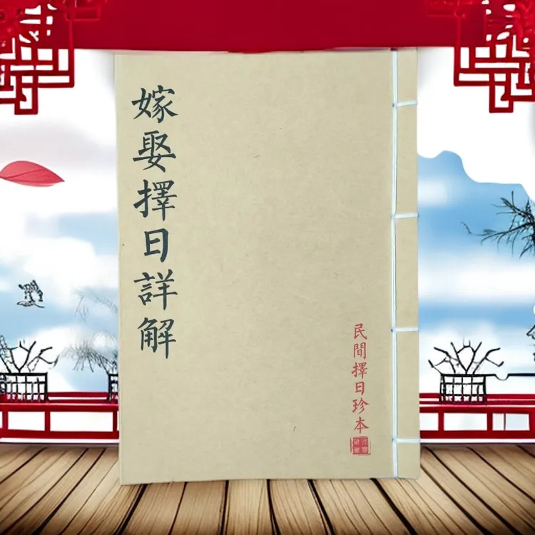 嫁娶择日详解 手工线装 老师傅收藏版 山海经 民间风水笔记本
