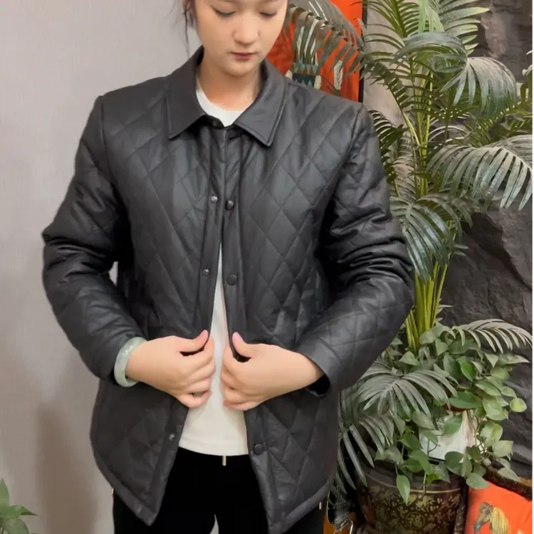 6822男士新款休闲时尚百搭棉服外套