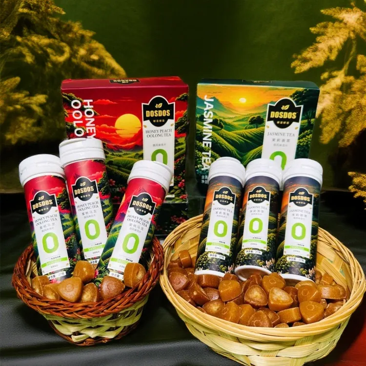 茶叶含片草本清口润喉清爽口气两种口味可选