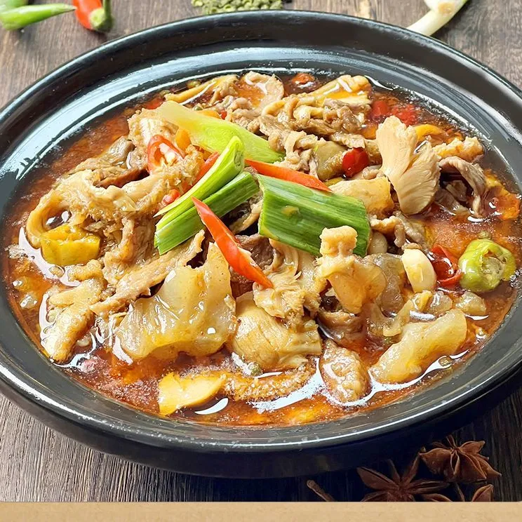 【橙子同学】牛三鲜牛肉 牛杂 猪头肉炖肠子 甲鱼  腊三样 土鸡钵子