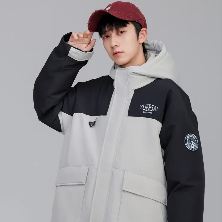 冬款二合一户外重工保暖羽绒服运动加厚防风