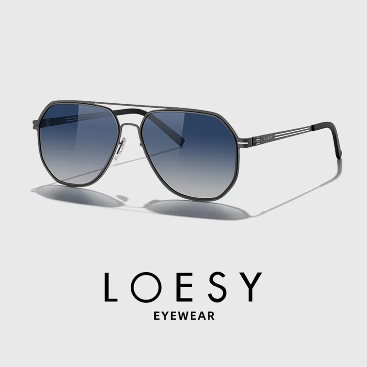 洛伊士新款轻薄偏光太阳镜男女潮流时尚墨镜开车钓鱼防紫外线眼镜商品图