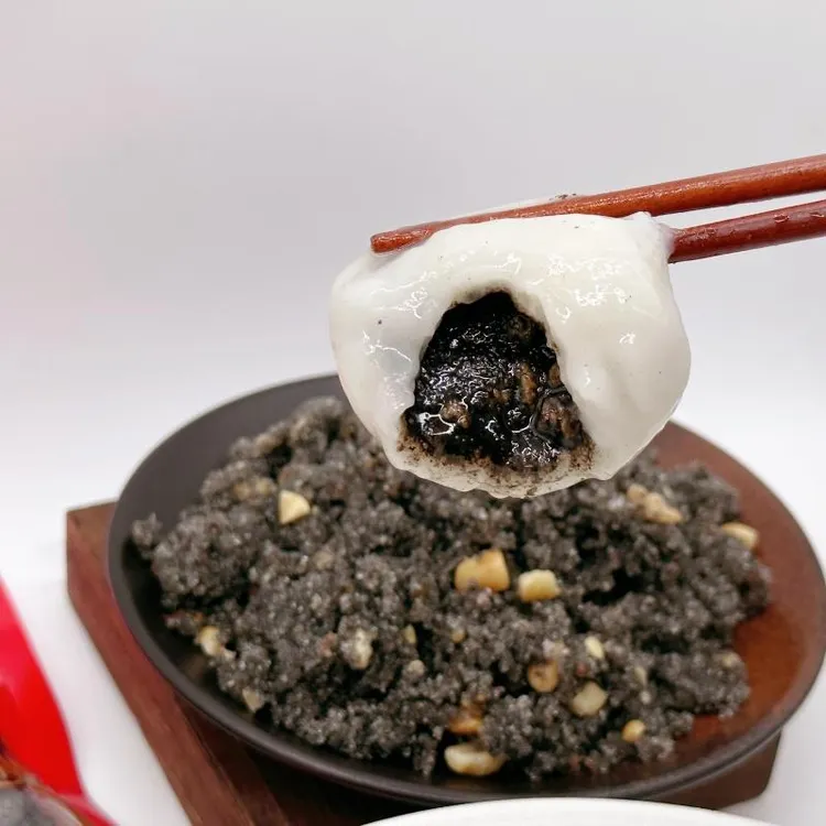 重庆黑芝麻花生汤圆馅料汤圆芯子汤圆馅元宵馅料400g家用包汤圆料