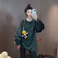 【文乐乐】秋季新款韩版洋气个性花边款时尚休闲潮流百搭卫衣55851