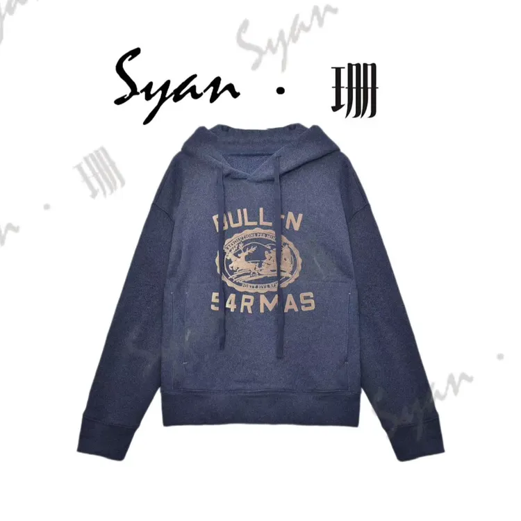 Syan【几何星球】秋季连帽长袖洋气宽松型女款轻奢时尚卫衣