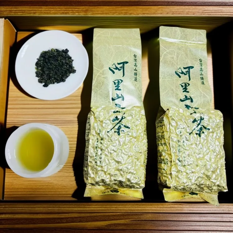 台湾高山茶阿里山原装进口迎宾清香奶香乌龙冷泡茶新茶