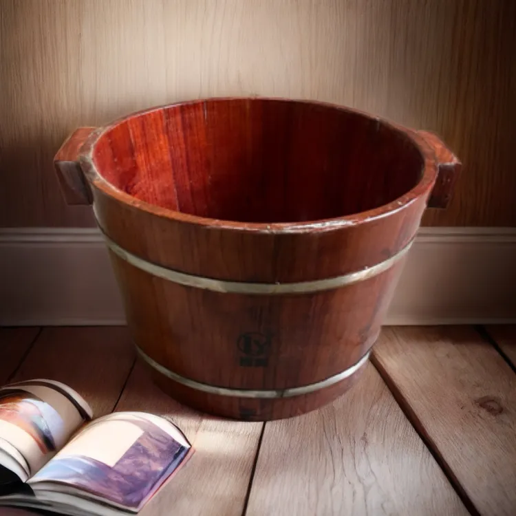 泡脚25CM及以上热水足浴盆足浴桶恒温洗脚桶木盆无正宗泡脚桶家用