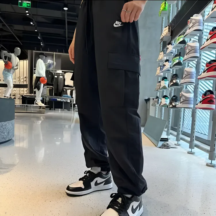 耐克NIKE【双11好物】商场新款男子工装梭织运动裤收口裤 HJ1991010