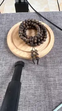 手串沉香0.9多圈白棋沉水