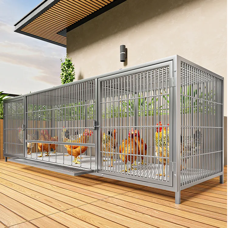 鸡笼家用鸡笼子养殖笼兔笼鸽子笼鸡舍大号加密农村养鸡笼防黄鼠狼