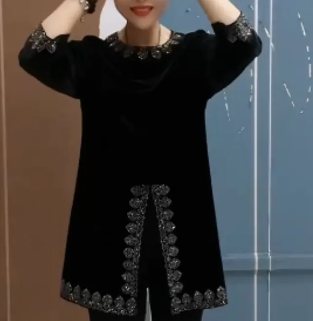 2025春季新款时尚女装爆款轻熟网红休闲妈妈装连衣裙ye