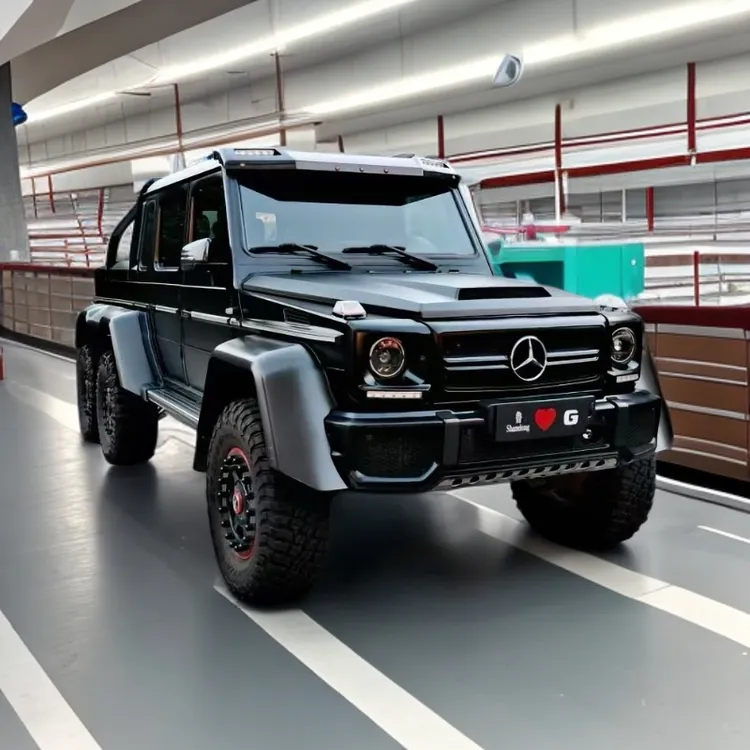 【1.3米】可坐大人加大奔驰大g儿童电动车1-8岁越野车带遥控玩具车