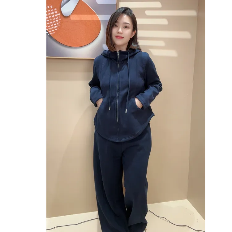 大码休闲时尚套装秋冬极简风WD1181