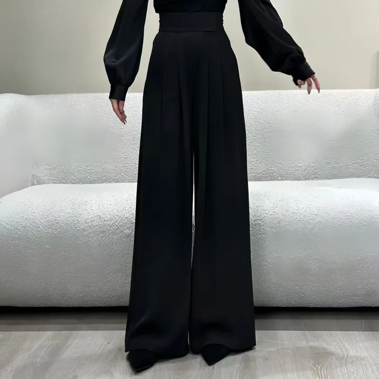 【高阶通勤西装裤】2025新款高腰西装裤气质百搭显瘦拖地裤女4142