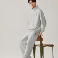 斯凯奇男女同款时尚百搭秋季裤子L325M035/L325W046 DB