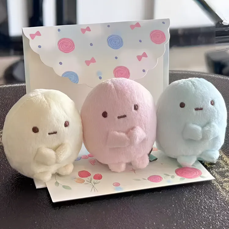 【4.5/1个】角落生物敲萌圆子手玉粉圆蓝圆黄圆棕圆可爱玩偶小礼物