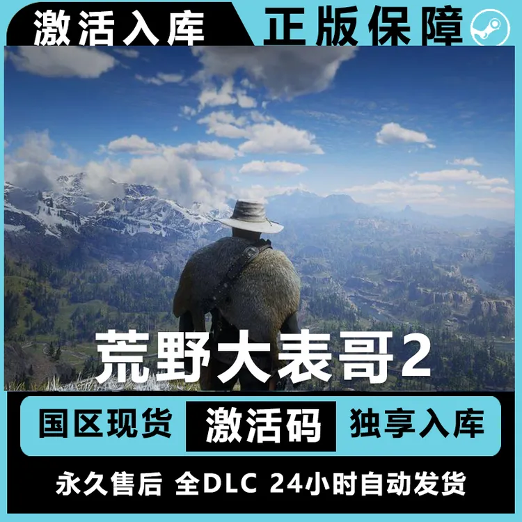 荒野大镖客2 大表哥2  激活码 国区 电脑入库 正版
