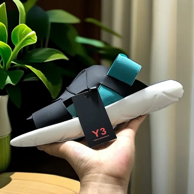 夏季户外Y3凉鞋男百搭厚软底透气罗马鞋休闲外穿露趾沙滩凉拖鞋潮