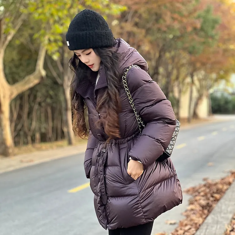 LA.Sheila阿尔卑斯发热抗寒锁温发热羽绒服254-YRF/1113-86012