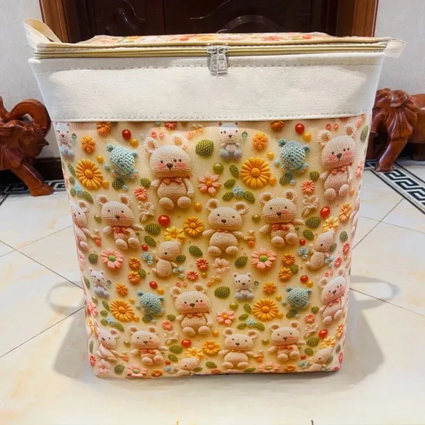 拉萨发货西藏包邮被子衣物整理袋加厚大号防尘印花可折叠收纳袋