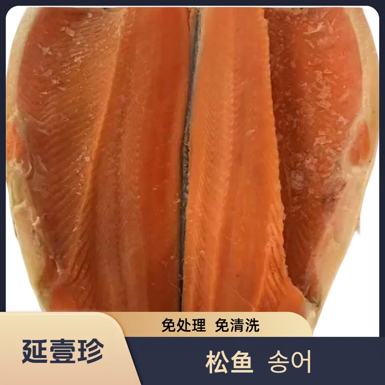 【松鱼清洗】2斤5斤延边卖鱼直播间精选冷冻免处理营养顺丰包邮深海