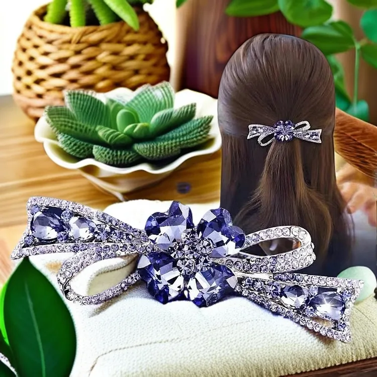 一字夹女可爱风顶夹日韩复古发夹弹簧夹钻发夹横夹新款发卡