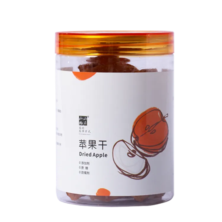 无添加原味三蒸四晒小片苹果干250g