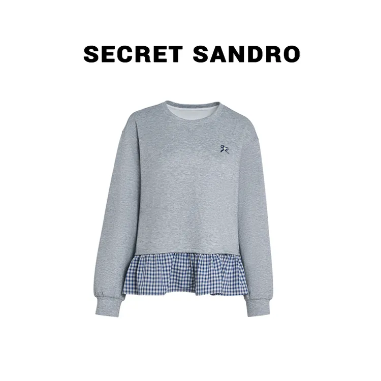 【童话】Secret Sandro 楚楚 卫衣 W65209198C